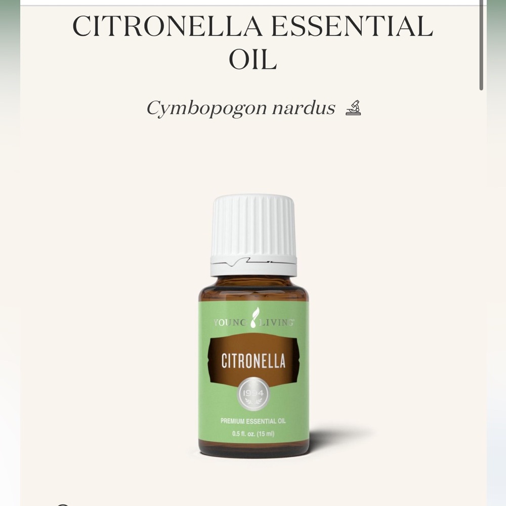 Young Living || Sealed || Citronella Essential Oil 15ml